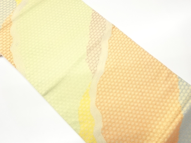 JAPANESE FUKURO OBI / WOVEN MICHINAGADORI / BY ORIETSU